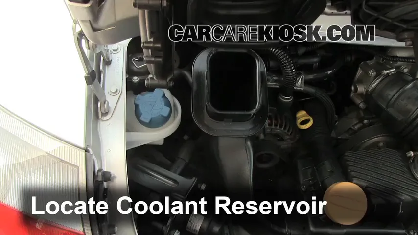 2000 Porsche 911 Carrera 4 3.4L 6 Cyl. Convertible Coolant (Antifreeze)